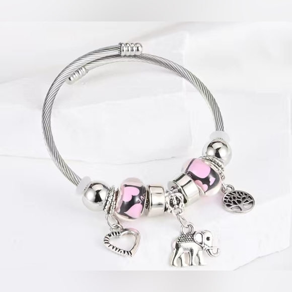 Jewelry - New elephant tree of Life heart bracelet